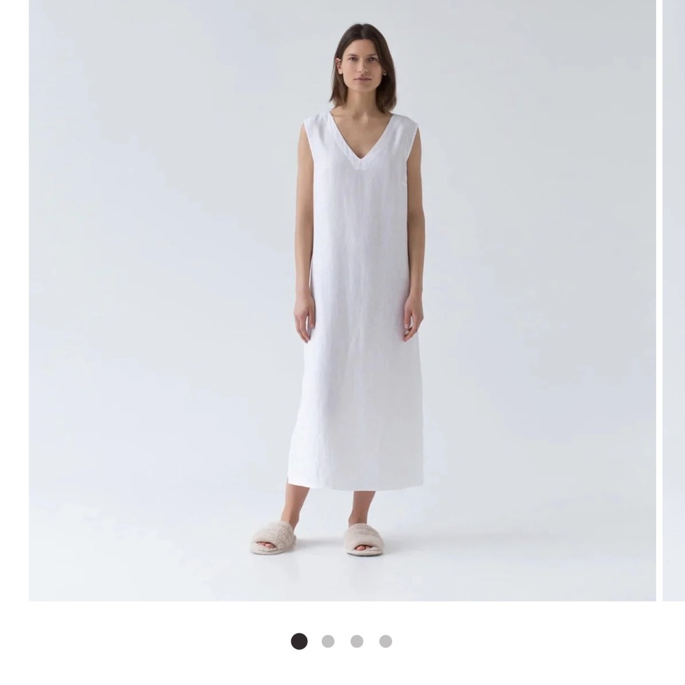 Linen Tales Nasturtium Nightdress